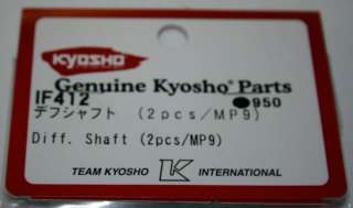Kyosho Diff Shaft Set Differential MP9 ~KYOIF412  
