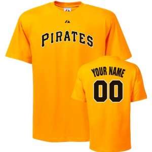  Pittsburgh Pirates T Shirt Personalized Cooperstown Name 