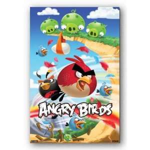  Angry Birds Video Game Poster Attack 1459