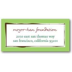  Business Holiday Address Labels   Painted Frame By Studio 