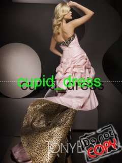 leopard print/Formal/Prom/Evening dress/Bridesmaid  