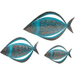 Fish Wall Art (Pack of 3)  