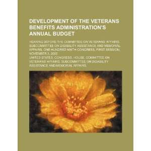  Development of the Veterans Benefits Administrations 