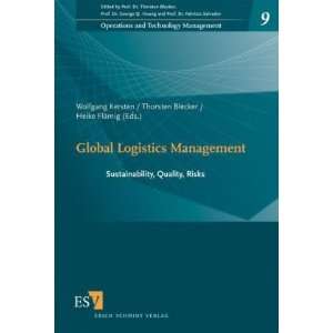  Global Logistics Management (9783503112289) Wolfgang 