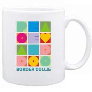    New  Peace & Dog  Border Collie  Mug Dog: Home & Kitchen