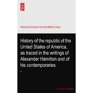  History of the republic of the United States of America 