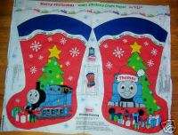 Huge Thomas Train Christmas Stocking Fabric Panel Sew  