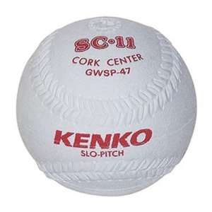 Markwort 11 SC 11 Kenko High Tech Softballs WHITE 11 (ONE DOZEN 