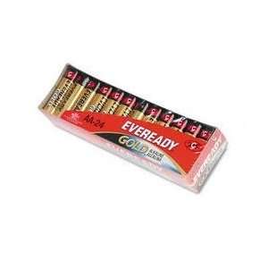 Eveready® Gold AA Alkaline Batteries, 24 per Pack (EVEA91FP24 