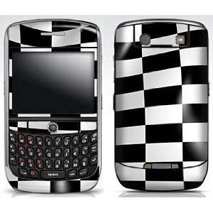 Checkered Flag Skin for Blackberry Curve 8900 Phone: Cell 