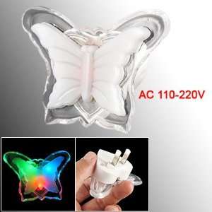  Amico AC110 220V 2 Pin US Plug Colorful Light Butterfly 
