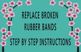 How YOU Can Repair Madame Alexander RUBBER BANDS  