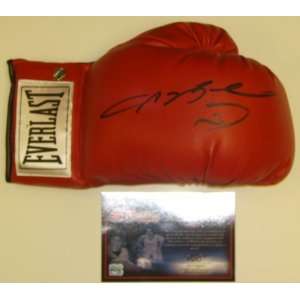 Sugar Ray Leonard Signed Boxing Glove:  Sports & Outdoors