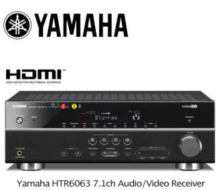 Brand New YAMAHA HTR6063 7.1 HD Sur HDMI Receiver 630W CLEARANCE 1080p 