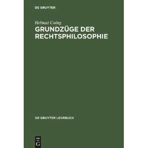   Lehrbuch) (German Edition) (9783110138108) Helmut Coing Books