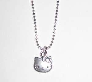 Hello Kitty Silver Necklace  