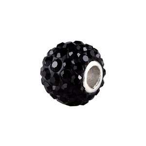   BM001 0 Bling Razzle Dazzle Black Bead / Charm Finejewelers Jewelry