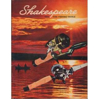  Shakespeare Fine Fishing Tackle   Original Vintage Catalog   Reels 