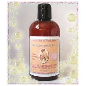  Baby Buttermilk Bath Organic 3 in 1 Shower & Bath Gel 