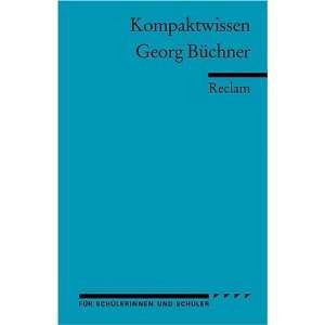    Reclam (German Edition) (9783150152126) Georg Buchner Books