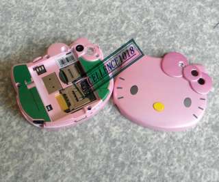   SCREEN PINK HELLO KITTY CELL PHONE CAMERA  MP4 WHITE C90  