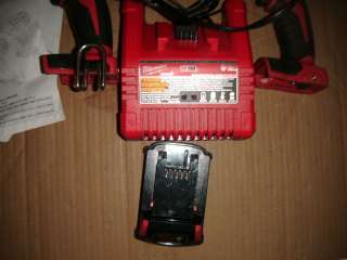 MILWAUKEE DRILL, IMPACT DRIVER, BATTERY AND CHARGER  