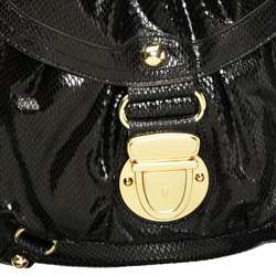 Hype Jordan Snake Embossed Leather Handbag  Overstock