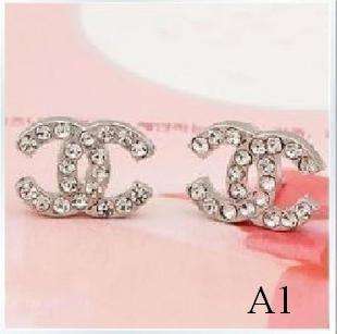  Cute fashion Alphabet earrings (A)  