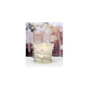  butterfly design candleholders / place card holders
