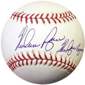  Nolan Ryan Autographed/Hand Signed MLB Baseball Ryan 