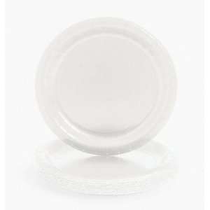  White Party Plates   Tableware & Party Plates: Health 