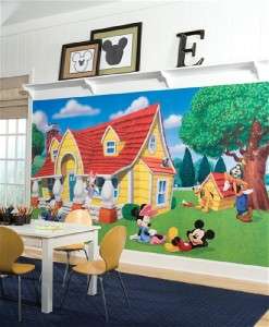   Nursery MICKEY MOUSE Wall Mural Disney Wallpaper 034878022024  