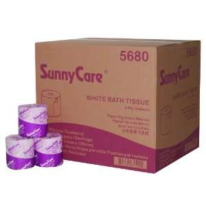  SunnyCare 5680 White Two ply Bathroom Tissue Toilet Paper 