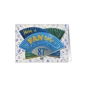 Fantastic 87th Birthday Wishes Card Toys & Games