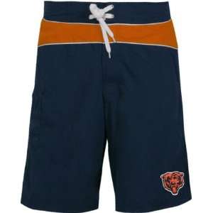 Chicago Bears Color Block Board Shorts:  Sports & Outdoors