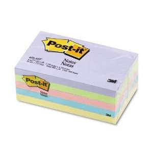  Post it® 3 x 5, Five Pastel Colors, 5 100 Sheet Pads per 