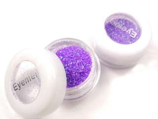 30 x Colors Mineral Eye Shadow Makeup Pigment Glitter Art Cosmetics 