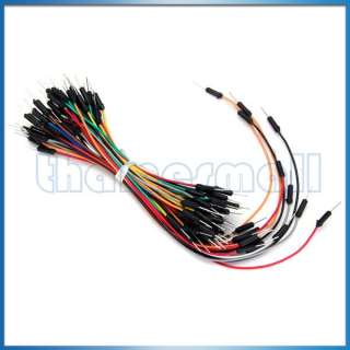 Solderless Breadboard Jumper Wire Cable Wire Kit 66 Pcs  