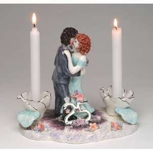  25th Anniversary Candle Holder