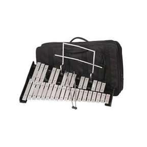 Percussion Plus BL32 32 Note Student Bell Kit Xylophone Set w/ Bag 
