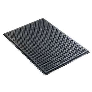Desco Statfree i 40930 Black Rubber Conductive Interlocking Floor Mat 