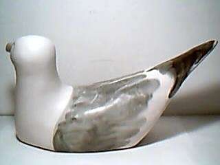 Huge Early Andersen Design Studio Maine Pottery Seagull  