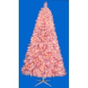   5ft Pink Cashmere Christmas Tree with Clear Lights 