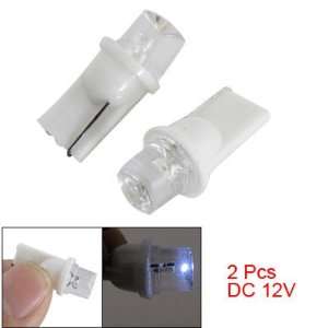   Pcs T10 W5W White Concave LED Light Side Wedge Bulbs Lamp: Automotive