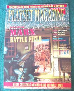 Playset Magazine #48 MARX Battlefield  