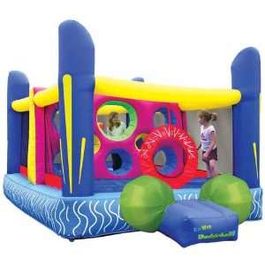 Shooting Star Design Jumpin Dodge Ball Bounce House : Toys & Games 
