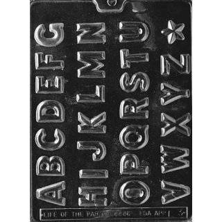 LETTERS A Z SMALL (NEW!) Letters & Numbers Candy Mold Chocolate 