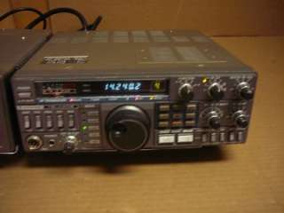 KENWOOD MODEL TS430S WITH PS 460 POWER SUPPLY HF TRANSCEIVER. IN GOOD 