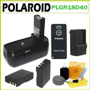 com Polaroid PLGR18D40 Performance Battery Grip for the Nikon D20 D30 