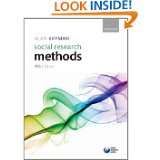 Social Research Methods by Alan Bryman (Mar 21, 2012)